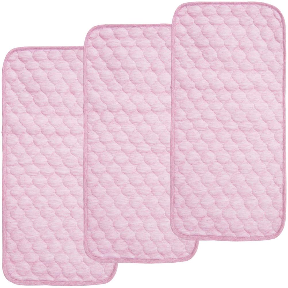 BlueSnail Tragbare wickelunterlage für unterwegs, Wickelstation mit Abtrennbarer Abwischbarer Wickelauflage Wasserdicht für Baby Kleinkind (pink) Bild 1
