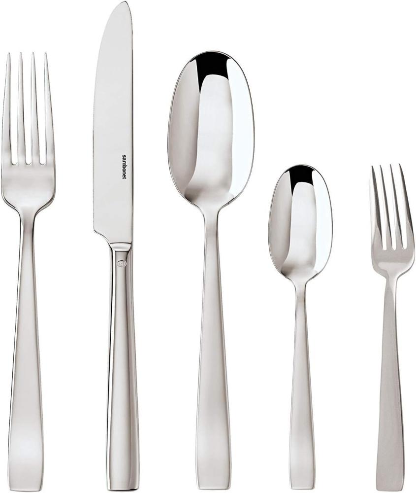 Rosenthal Sambonet Besteck-Set Flat Silber (30-teilig) S0015-S00013-S1896 Bild 1