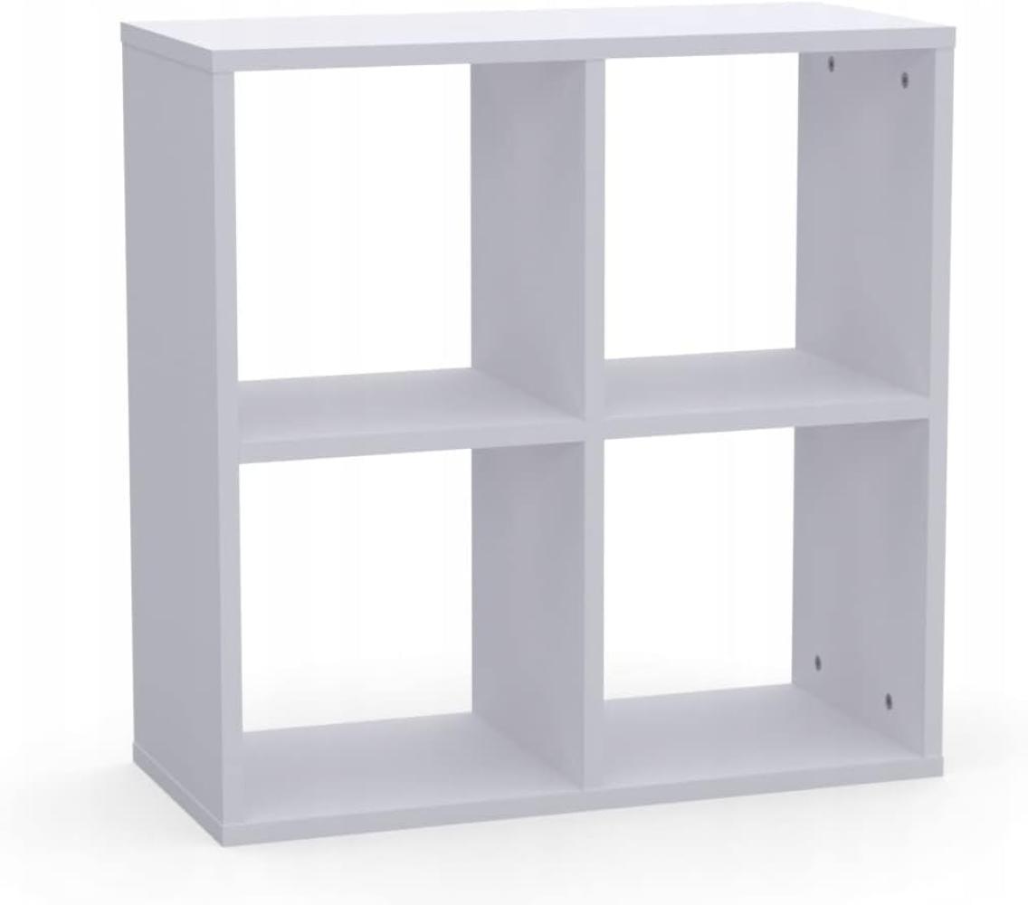 Kallax Regal 2x2 - Bücherregal 67,26 x 67,4 cm - Raumteiler Regal - Würfelregal für Wohnzimmerund Büro - Regal Würfel mit 6 Fächern - Aufbewahrung Regal Bild 1