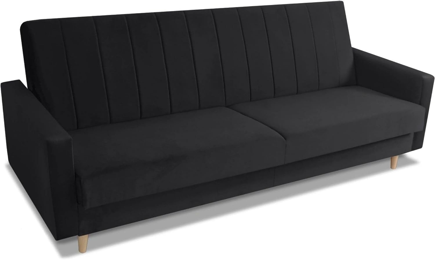 Beautysofa Sofa PAROS, Dreisitzer, mit Schlaffunktion, B:214/H:90/T:86cm, mit Bettkasten, Polstersofa, große Auswahl an Farbvarianten, mit Einbringing in die Wohnung Bild 1