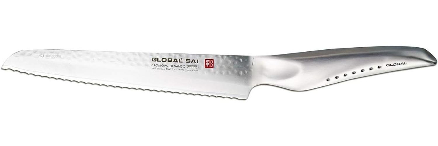 Global SAI Brötchenmesser 17 cm SAI-M04 Bild 1