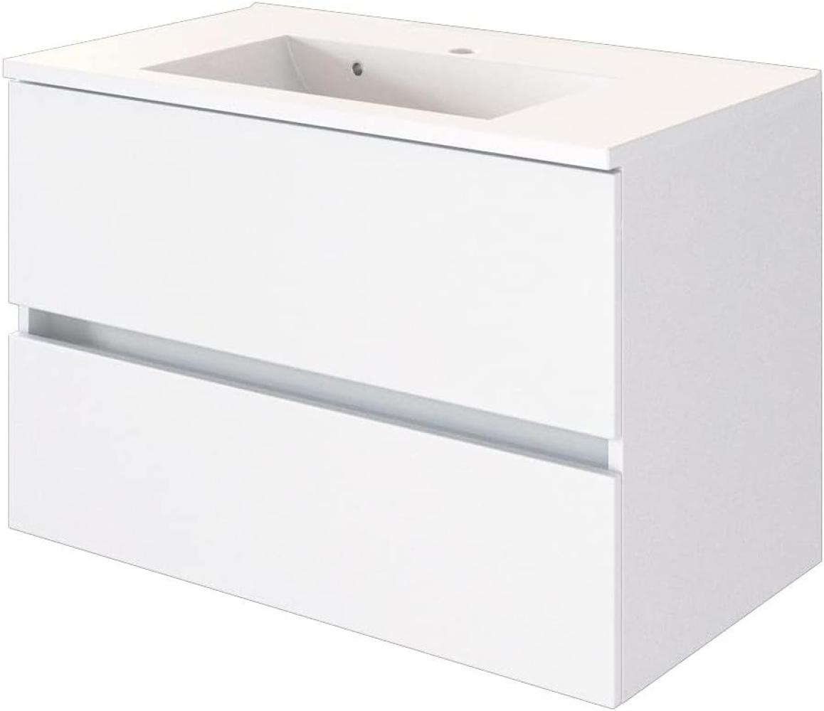 Waschbeckenunterschrank 'Baabe' mit Waschbecken Bild 1