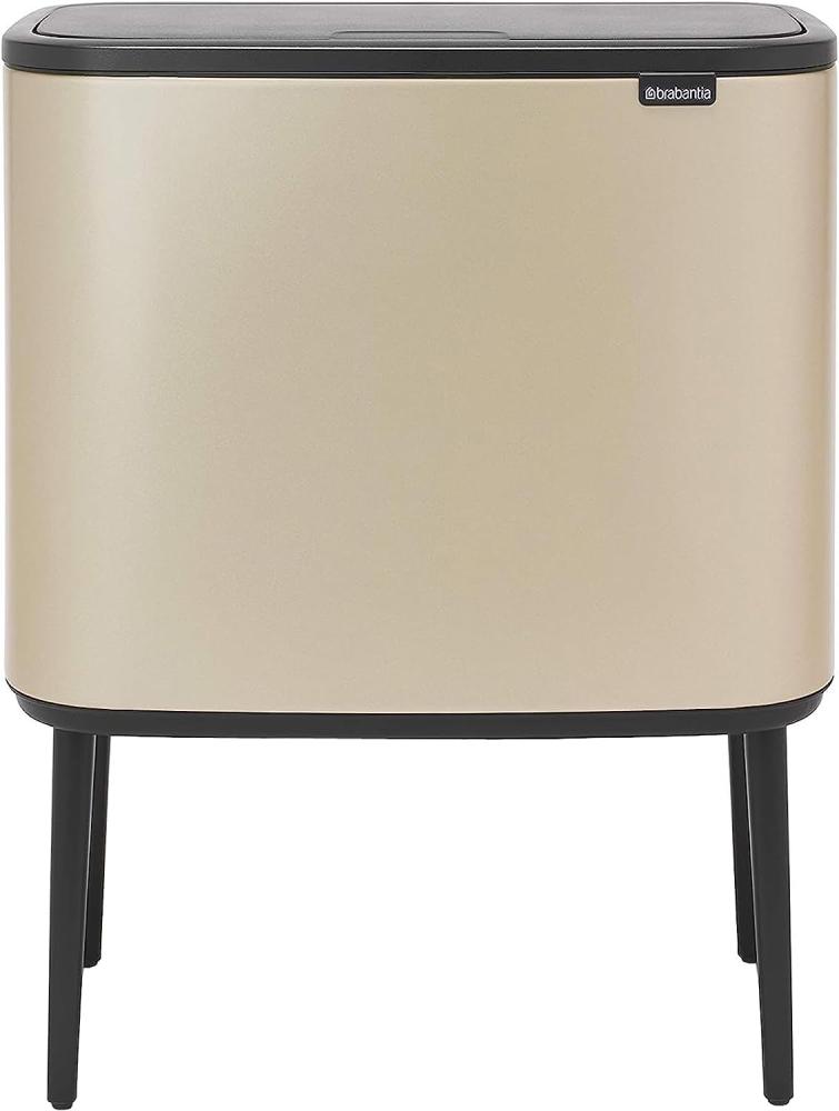 Brabantia Mülleimer Bo Touch Bin Champagnerfarben, 11 + 23 L Bild 1