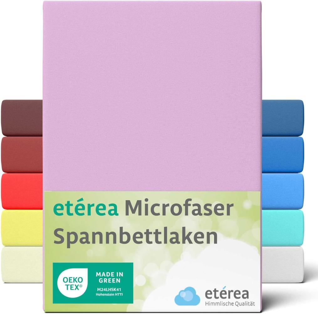 etérea Microfaser Spannbettlaken Flieder 60x120 - 70x140 cm Bild 1