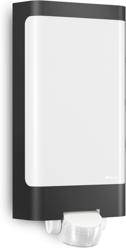 Steinel LED-Außenwandleuchte L 240 S anthrazit, 180°-Bewegungsmelder, 946 lm, 3000 K warmweiß Bild 1