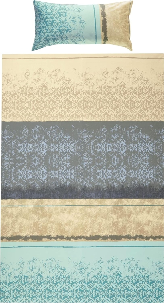 Erwin Müller Bettwäsche Bettwäsche, Mako-Satin, 2 teilig, Grafik Bild 1