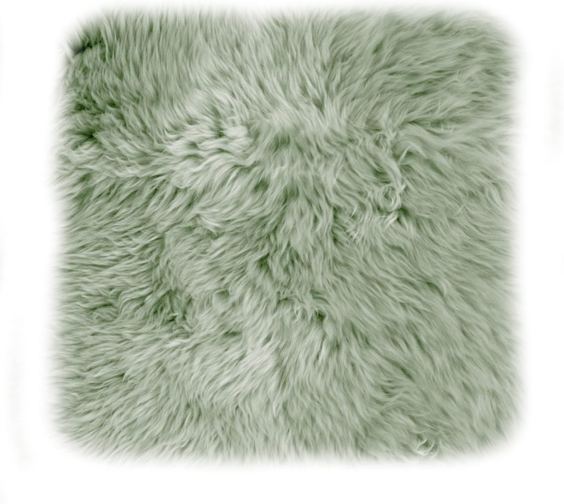 LUXOR living Stuhlkissen Sitzauflage Lammfell, Sitzauflage, rund oder eckig, echtes Lammfell, auch als 4er Set Bild 1