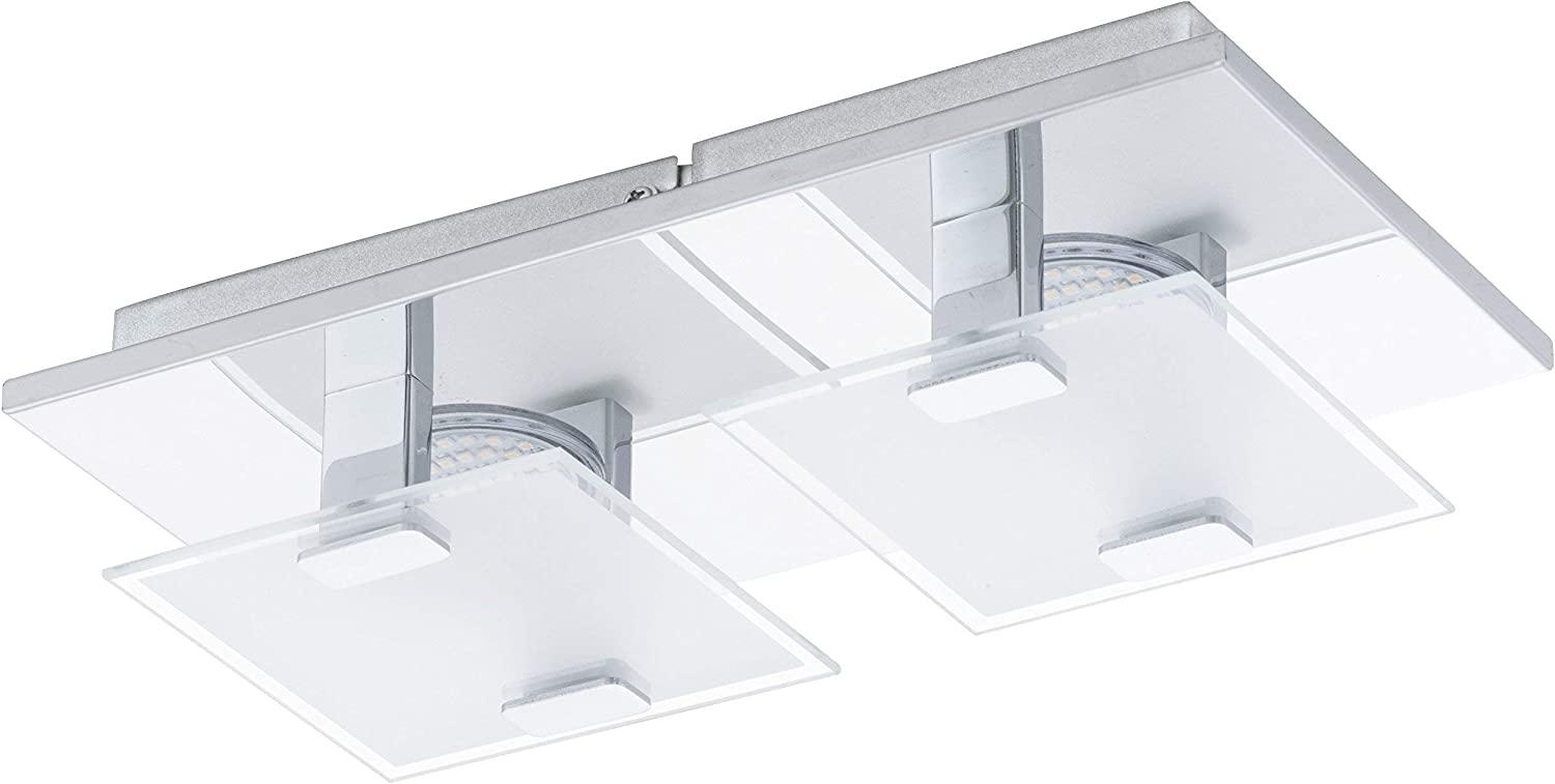 Eglo 93313 Wandleuchte/Deckenleuchte LED VICARO chrom, LED max. 3X2,5W Bild 1