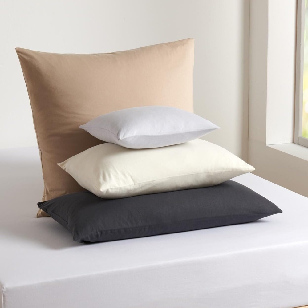 Traumschlaf Basic Single Jersey Kissenbezug|40x140 cm für Seitenschläferkissen| weissTraumschlaf Basic Single Jersey Kissenbezug Bild 1