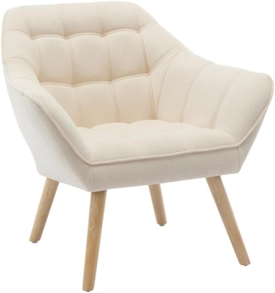 Vente-unique - Sessel - Stoff - Beige - CASERTA Bild 1