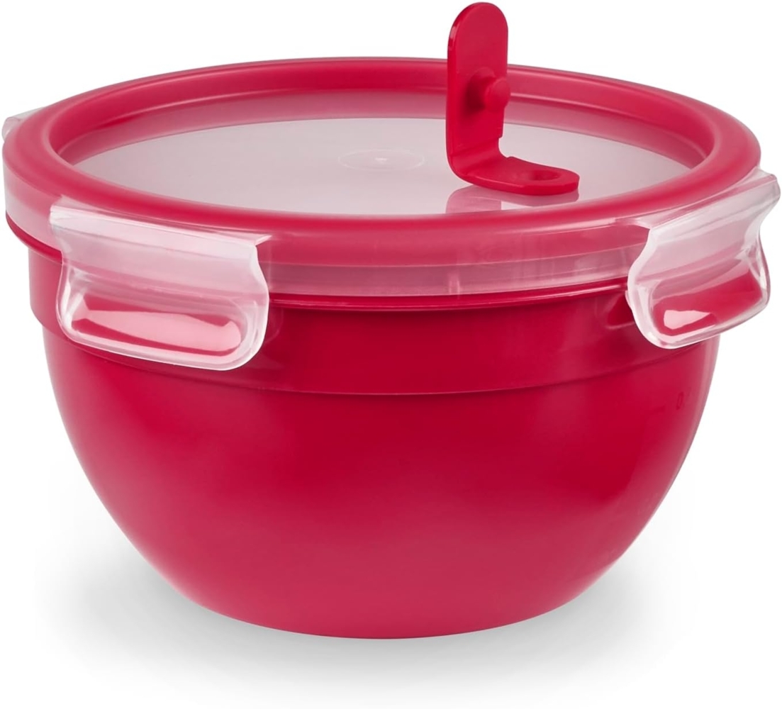 EMSA Clip&Micro Mikrowellendose 1,1 L rund Vorratsdosen Bild 1