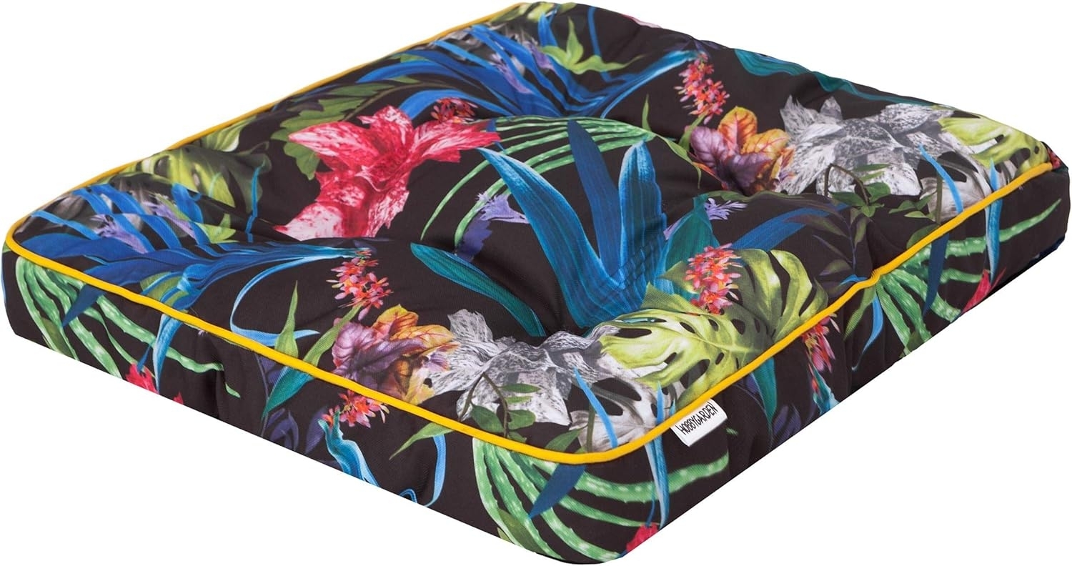 Bjird Stuhlkissen Sitzkissen 49x47x8 cm, 2er Set Polsterauflagen mit 8 cm dicke Polsterung Bild 1