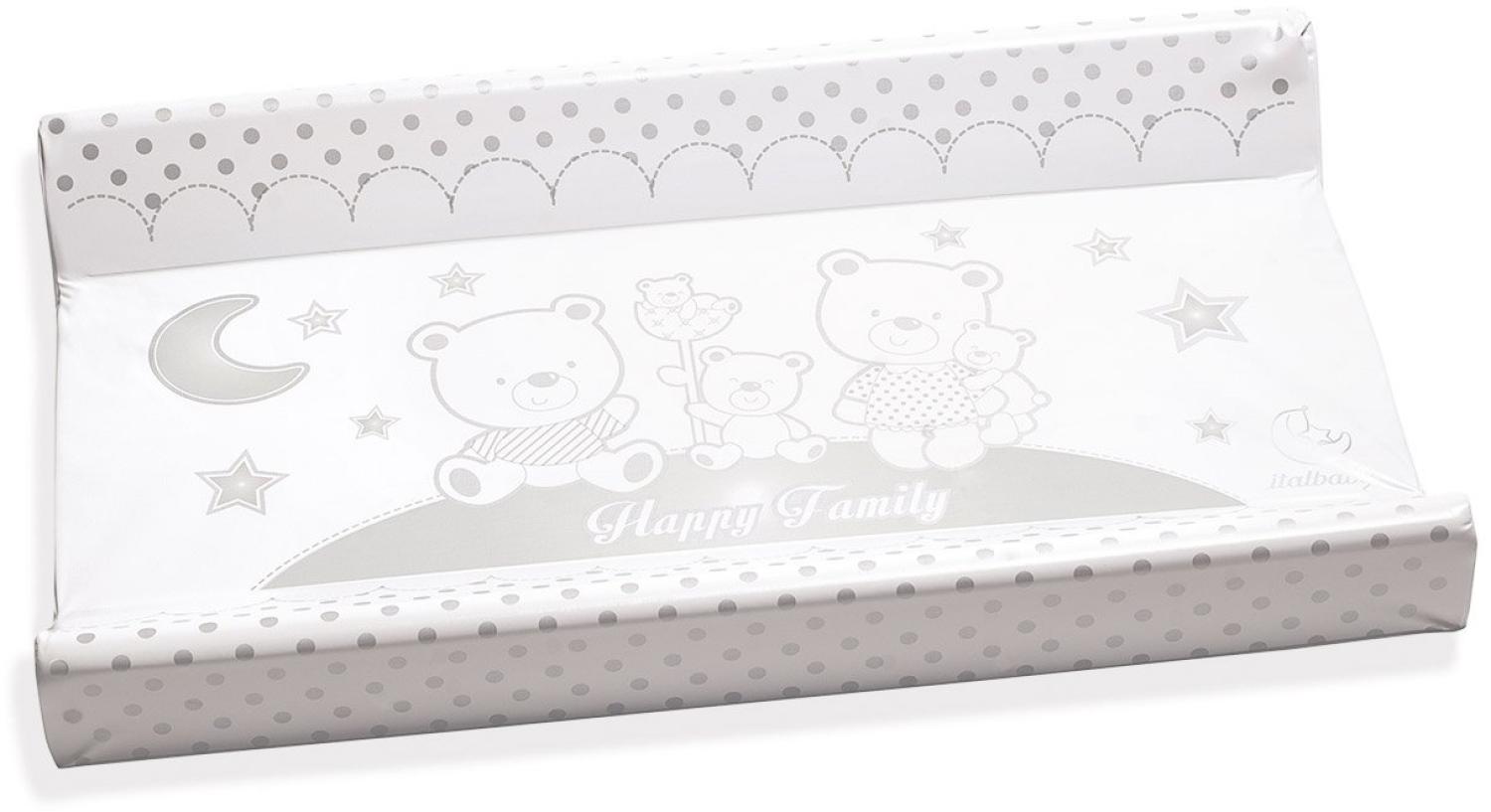 ITALBABY 050.6010-10Happy Family Wickelauflage PVC 2Seiten,81.5 x 50 x 9 cm Bild 1