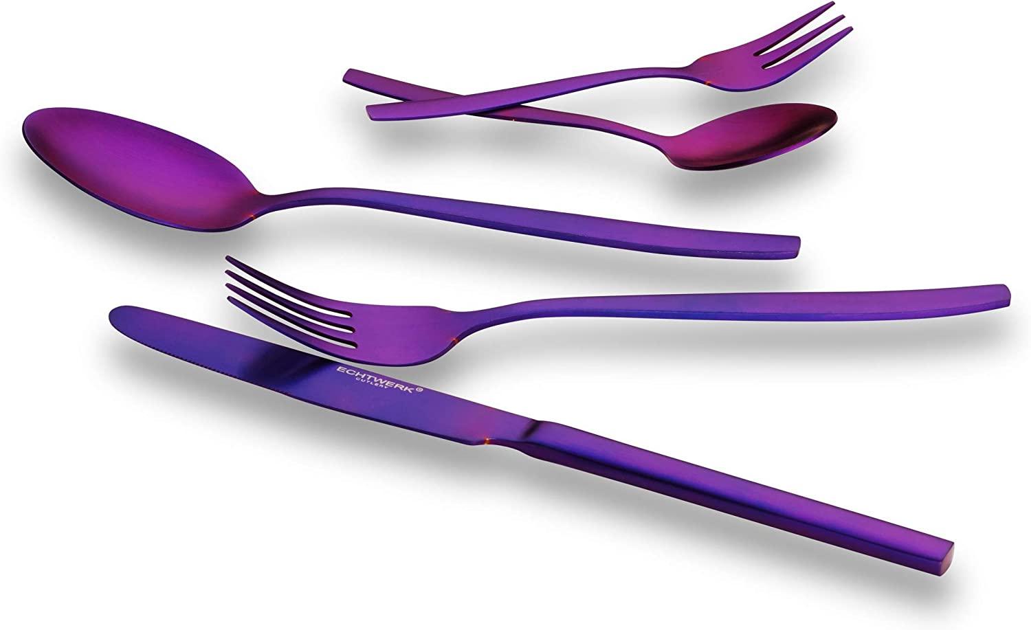 ECHTWERK Besteck-Set Positano (30-tlg), Edelstahl 18/10, Messer aus Klingenstahl Bild 1