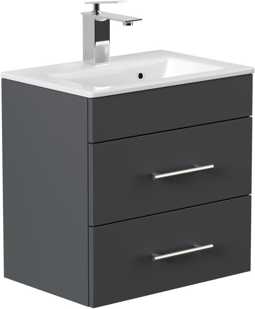 Badmöbel Mars 500 SlimLine SoftClose grafit : Grafit Bild 1