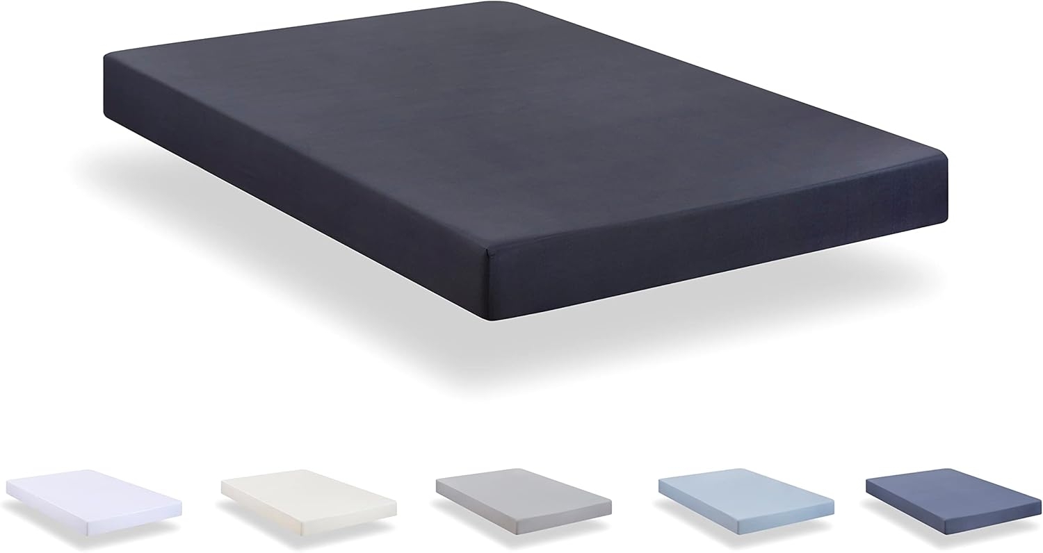 Spannbettlaken aus gebürsteter Mikrofaser, extra weich, für Betten 140x190/200 cm, Dunkelgrau Bild 1