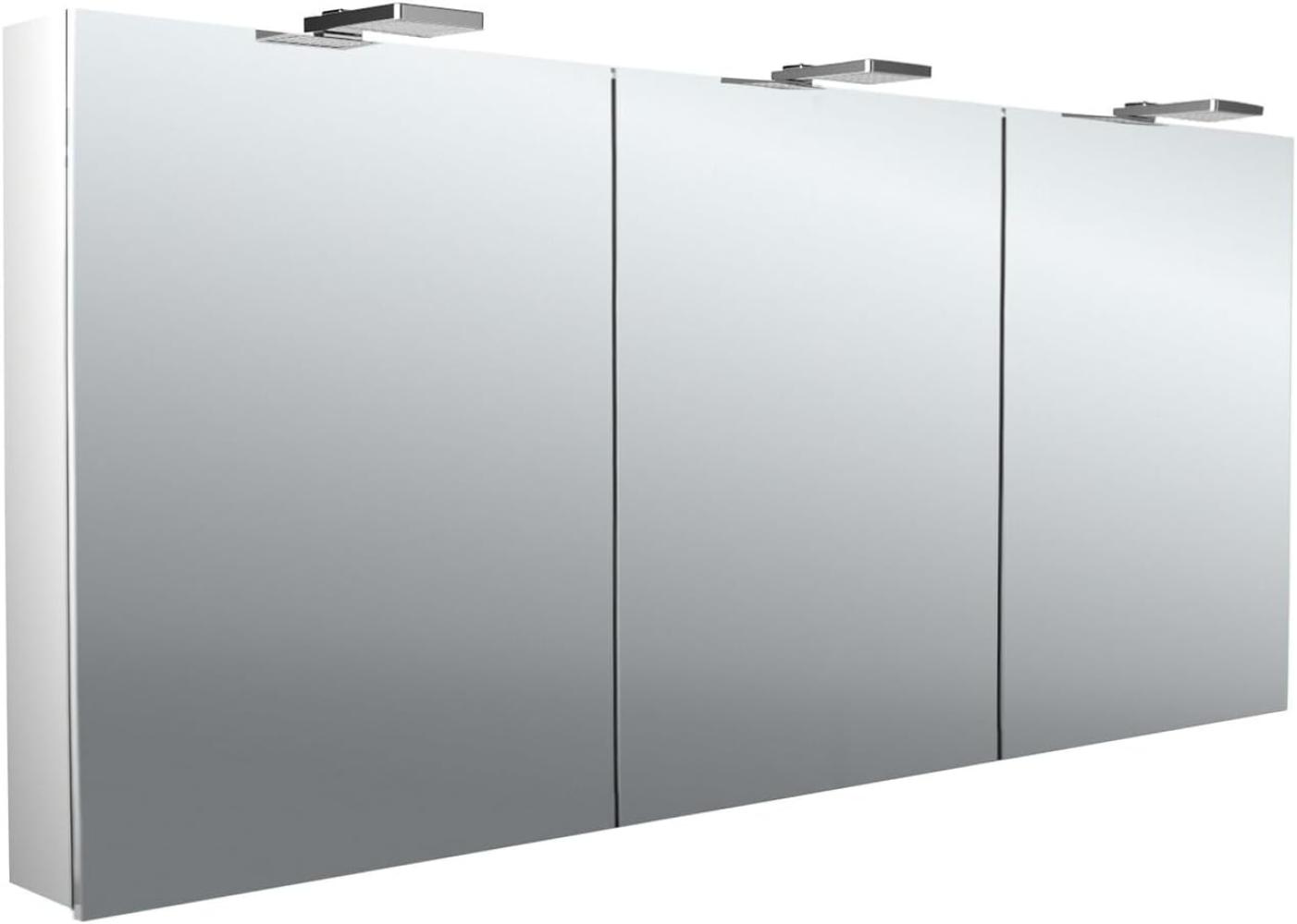 Emco flat 2 Style LED Lichtspiegelschrank mit Lichtsegel, 3 Türen, 1600 x 711 x 113 mm, 979706307 - 979706307 Bild 1