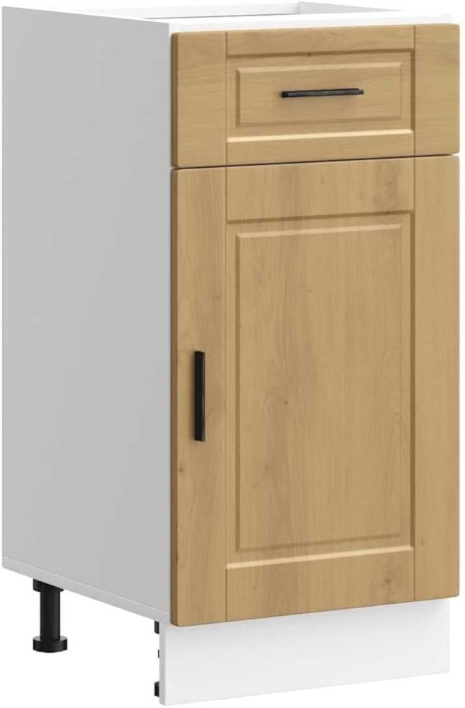 Küchenunterschrank Porto Artisan-Eiche Holzwerkstoff 853956 Bild 1