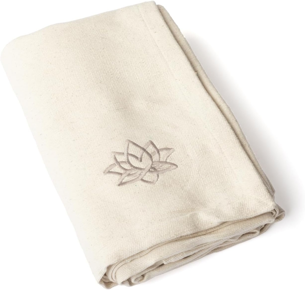 Wohndecke Yogadecke SHAVASANA, Baumwolle natur, bodhi Bild 1