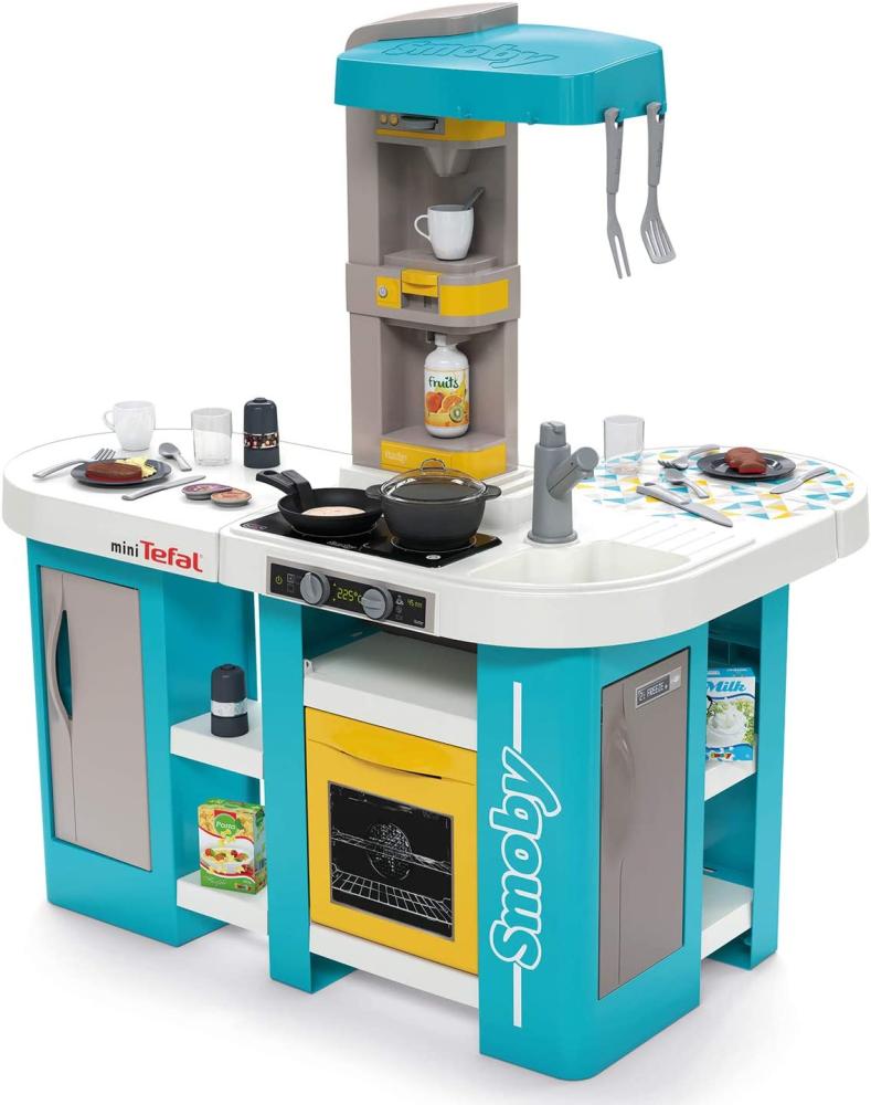 Smoby 311045 'Tefal Studio Bubble XL Küche', Spielküche, mit Soundfunktion, ab 3 Jahren, türkis Bild 1