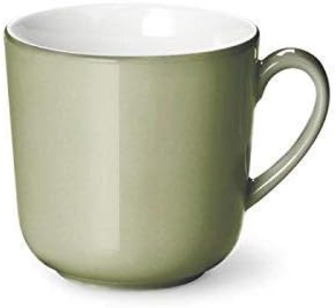 Becher mit Henkel 0,32 l Solid Color Khaki Dibbern Becher - Mikrowelle geeignet, Spülmaschinenfest Bild 1