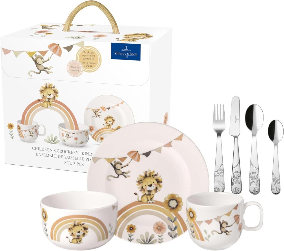 Villeroy & Boch Roar like a Lion Kindergeschirr Set 7-teilig Bild 1