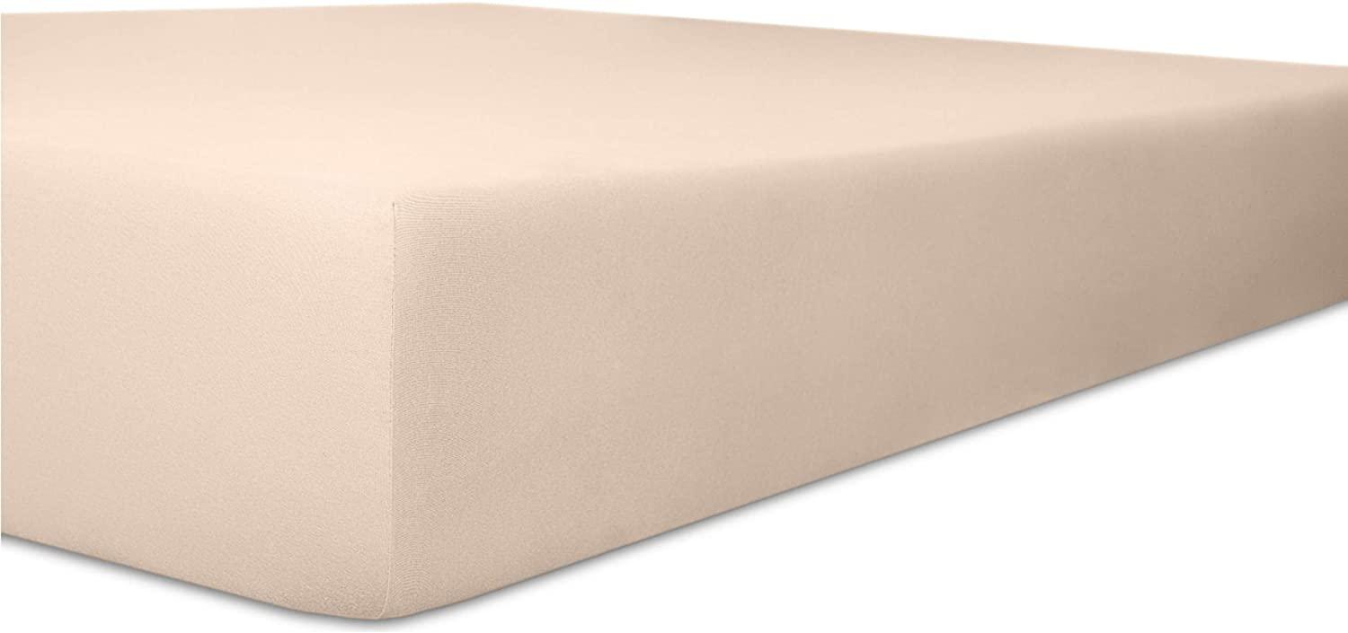 Kneer Qualität 22 Vario-Stretch Topper-Spannbetttuch 140x200x4-12 cm 41 zartrose Bild 1