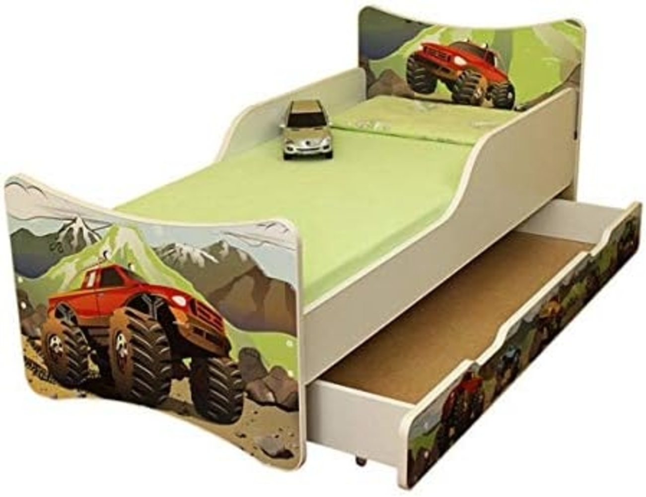 Best for Kids Kinderbett (70x140 80x160 90x180 90x200), mit oder ohne Matratze, TOP Preis-Leistungs-Verhältnis Bild 1