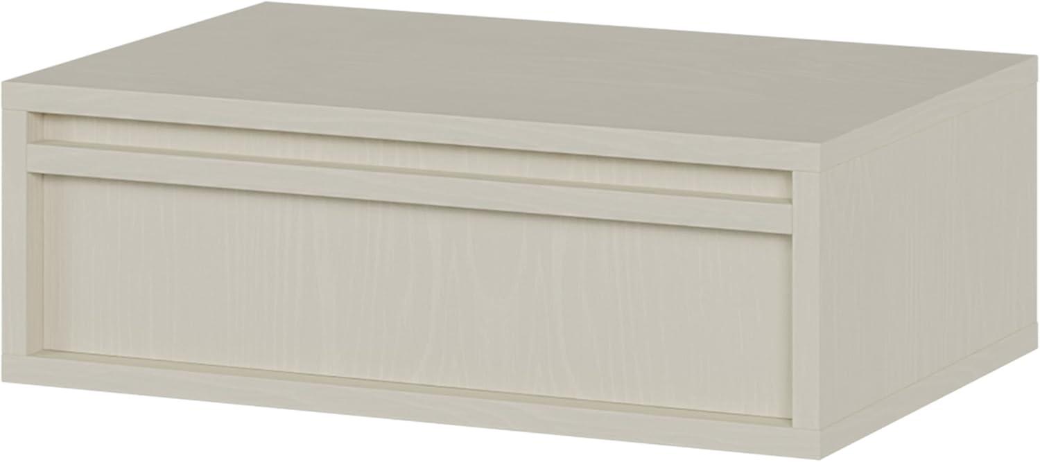 Selsey 'Evo' Nachtkonsole mit Schublade, beige, ca. 17 x 50 x 34 cm Bild 1