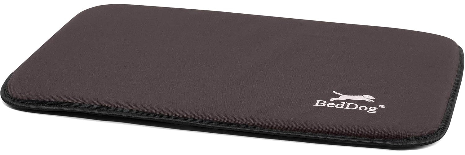 BedDog Hundematte CORA - Komfortables Hundekissen aus Cordura, langlebige Haustier-Unterlage, großes Hundebett, S-XXL M, MOCCA (braun) Bild 1