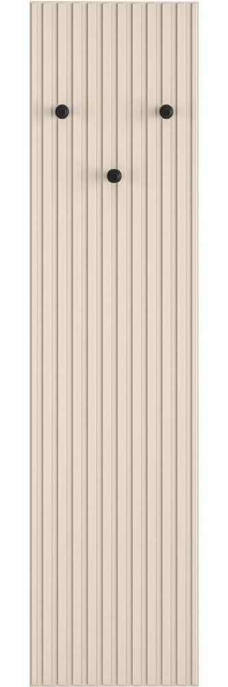 Selsey CALETTO - Wandgarderobe mit Lamellen- 34 cm - Beige Bild 1