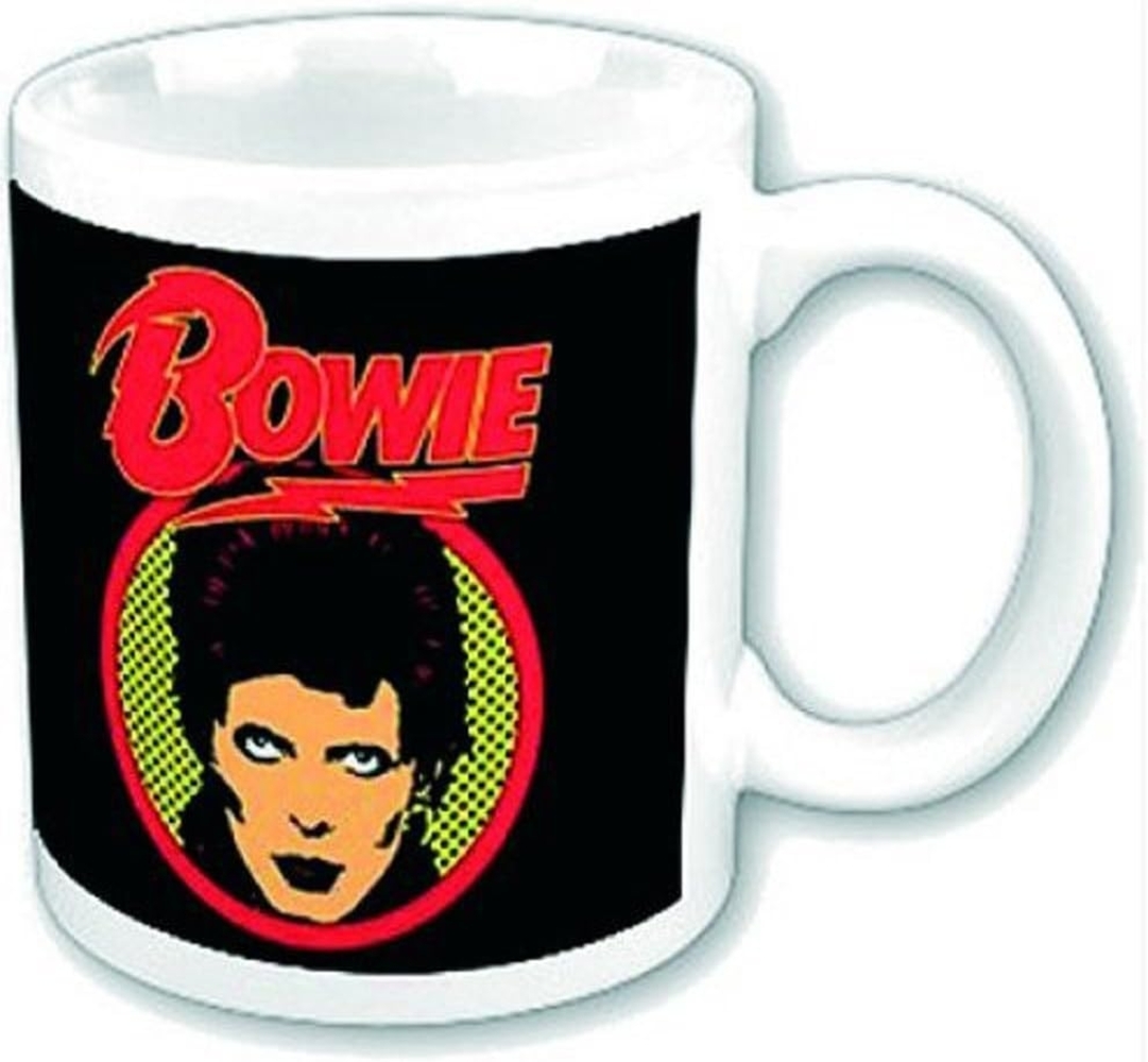 empireposter David Bowie Flash Logo Keramik Tasse Mug Becher Ø8,5 H9,5 cm Bild 1