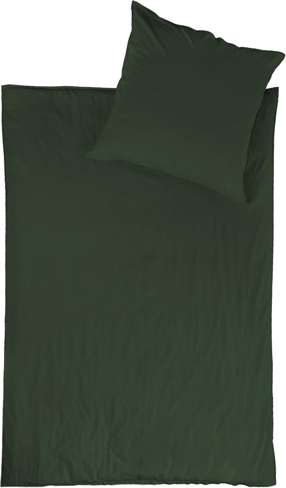 jilda-tex Bettwäsche Lissabon, Renforcé (Bio-Baumwolle), 2 teilig, unifarben, stonewashed und in vielen Farben Bild 1