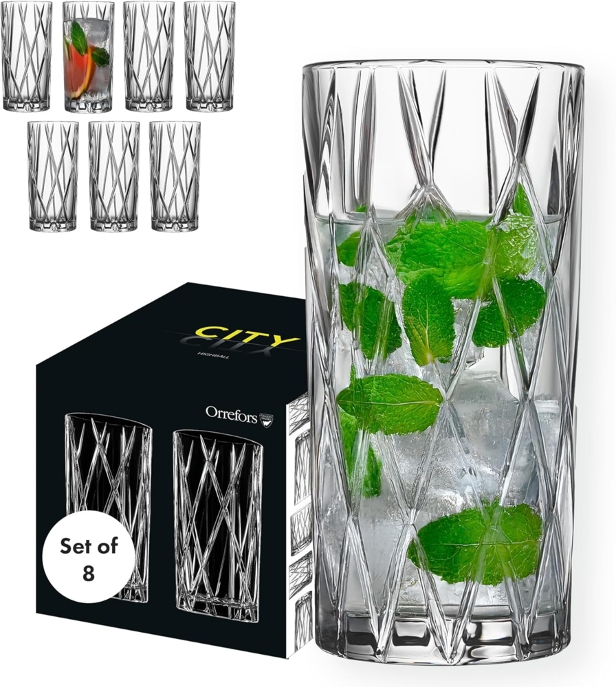 Orrefors City Highball 4er Pack Bild 1