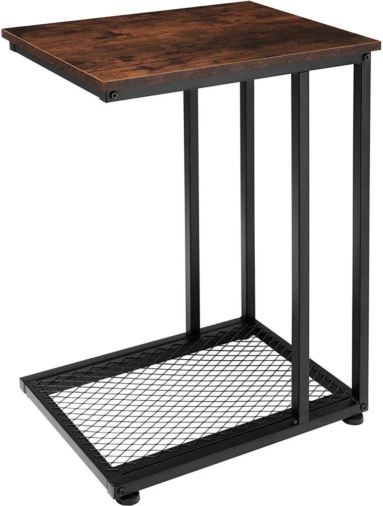 Beistelltisch Eton 48 x 35 x 66 cm - Industrial dunkelbraun Bild 1