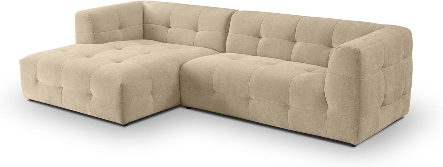 Ecksofa (B/H/T: 292x72x161 cm) in Beige Bild 1