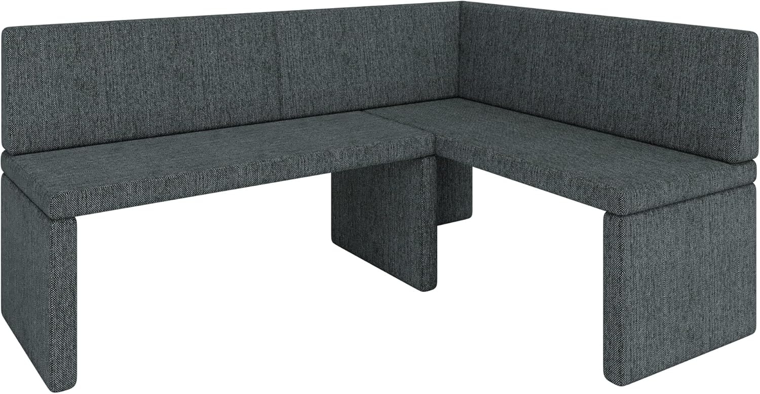 Eckbank Akiko Corner Bench - Eckbankgruppe für Ihrem Esszimmer, Küche modern, Sitzecke, Essecke. Perfekt für Küche, Büro und Rezeption. Solide und Starke Verarbeitung. (INARI 96, 196x142 cm rechts) Bild 1