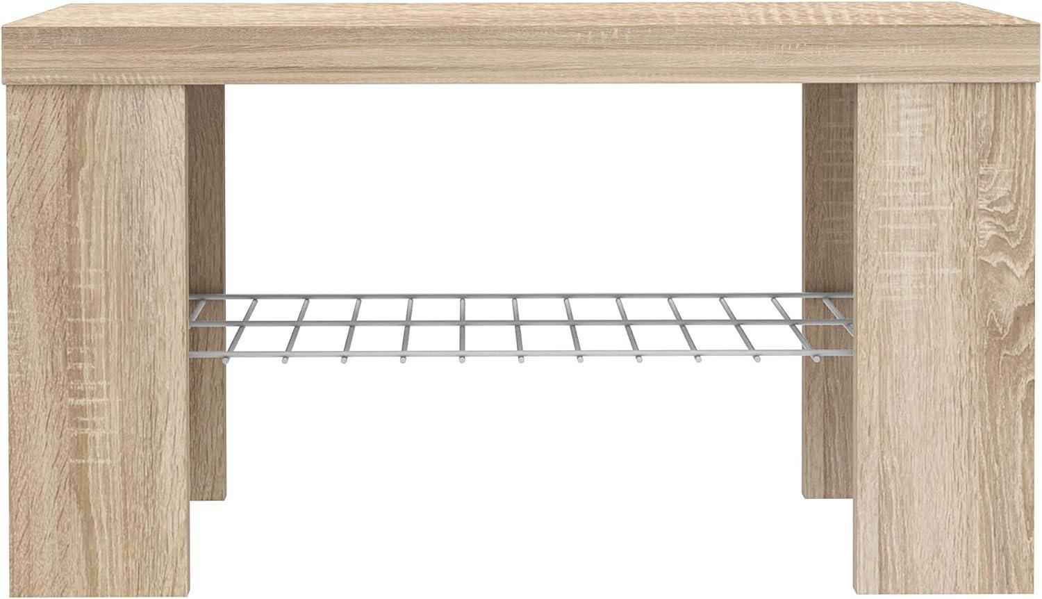 FORTE Calpe Kleiderpaneel, Holzwerkstoff, Beige, 69 x 38,9 x 34,8 cm Bild 1