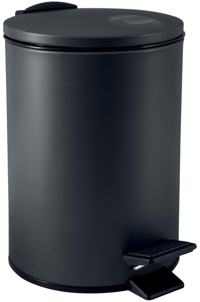 Treteimer Adelar - Schwarz matt 5 Liter Bild 1