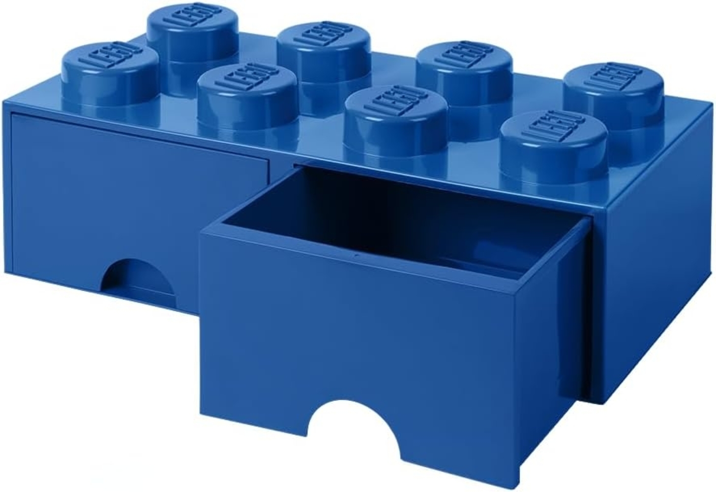 Room Copenhagen 'LEGO Storage Brick 8' Aufbewahrungsbox blau mit 2 Schubladen Bild 1