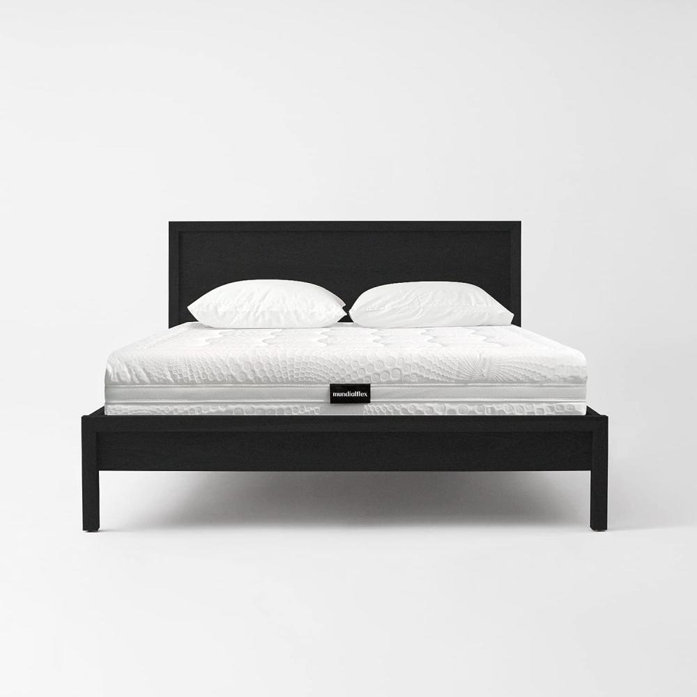 Mundialflex Svago H23 Einzelbett-Matratze, Höhe 23 cm, 80x190 cm, mit MXM-Memory-Schaum, zweifarbig, mit Softner-Behandlung, waschbar, antiallergisch und milbendicht, geringe Härte Bild 1