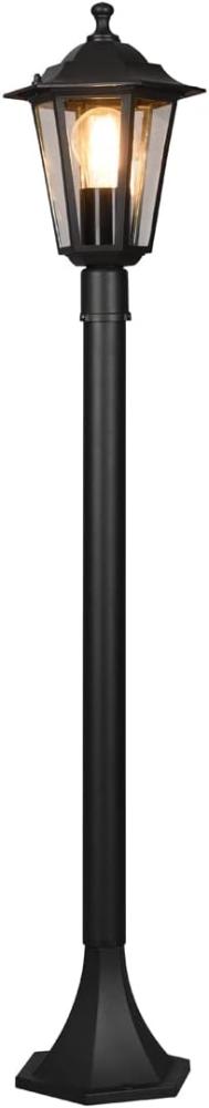 Wegeleuchte PIENZA Laterne aus Aluminium Schwarz, Höhe 100cm Bild 1