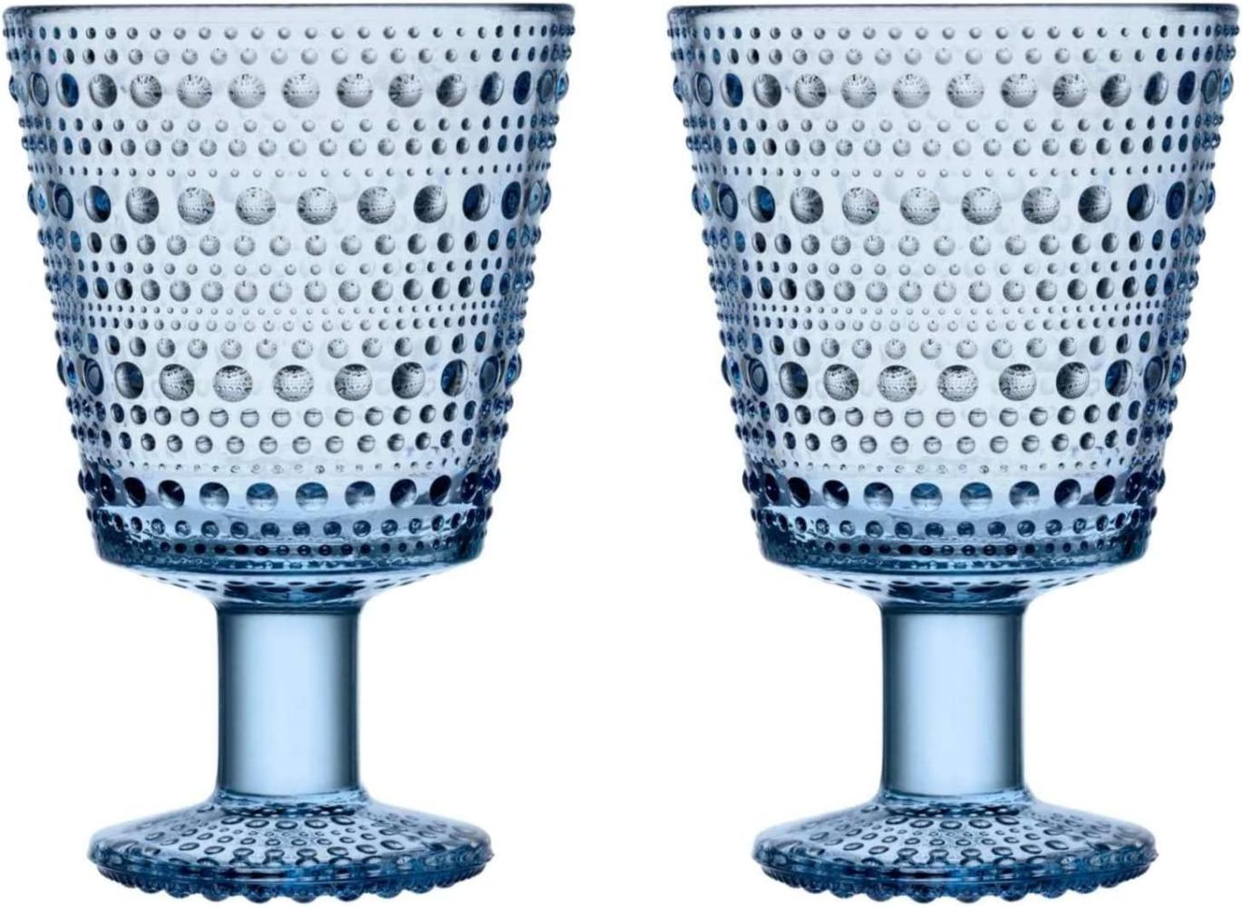 Iittala Kastehelmi Universalglass - 26 cl - Aqua - 2 Stück 1051134 Bild 1