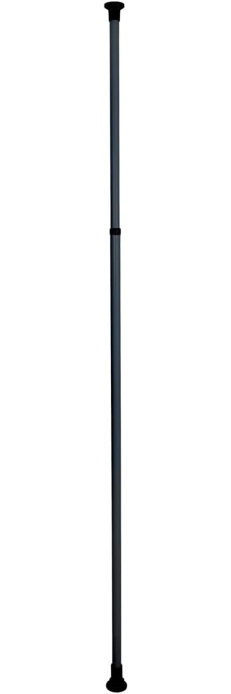 WENKO Klemmstange Herkules, Ø 7,5 mm, ausziehbar, geklemmt, Kunststoff, Metall, verstellbar bis 300 cm Bild 1