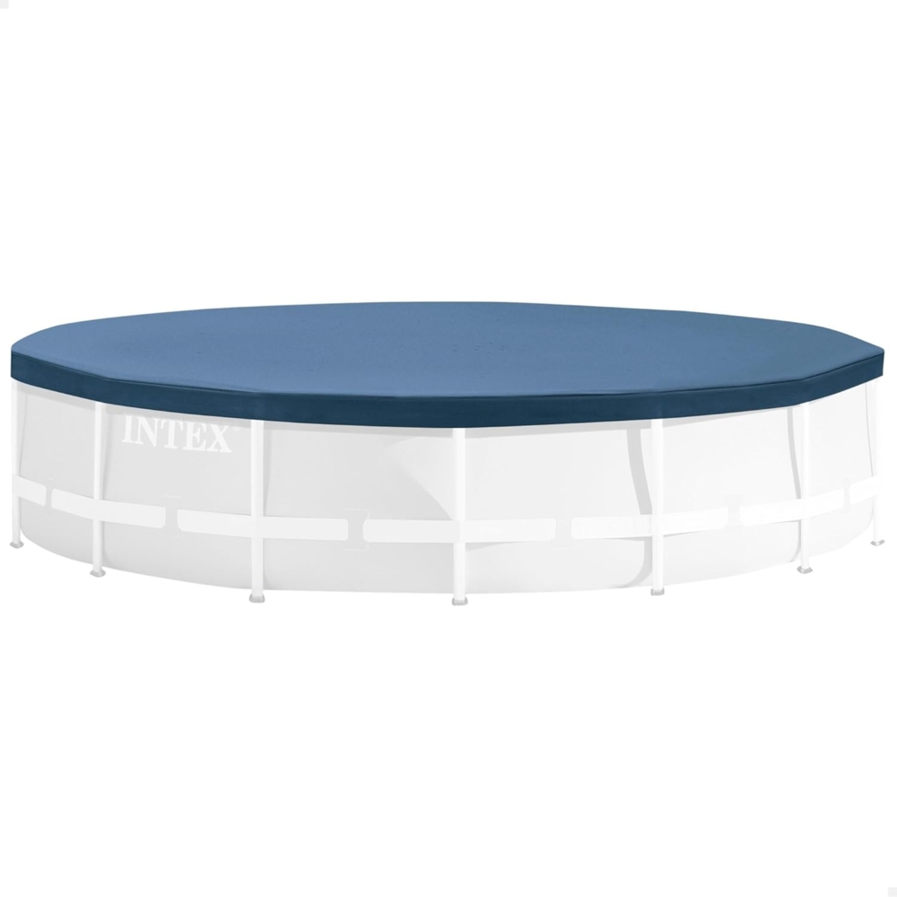 Intex Poolplane rund, Vinyl blau, 366 cm Bild 1