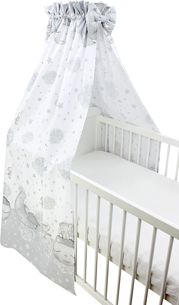TupTam Betthimmel TupTam Babybett Himmel mit Schleifchen Bild 1