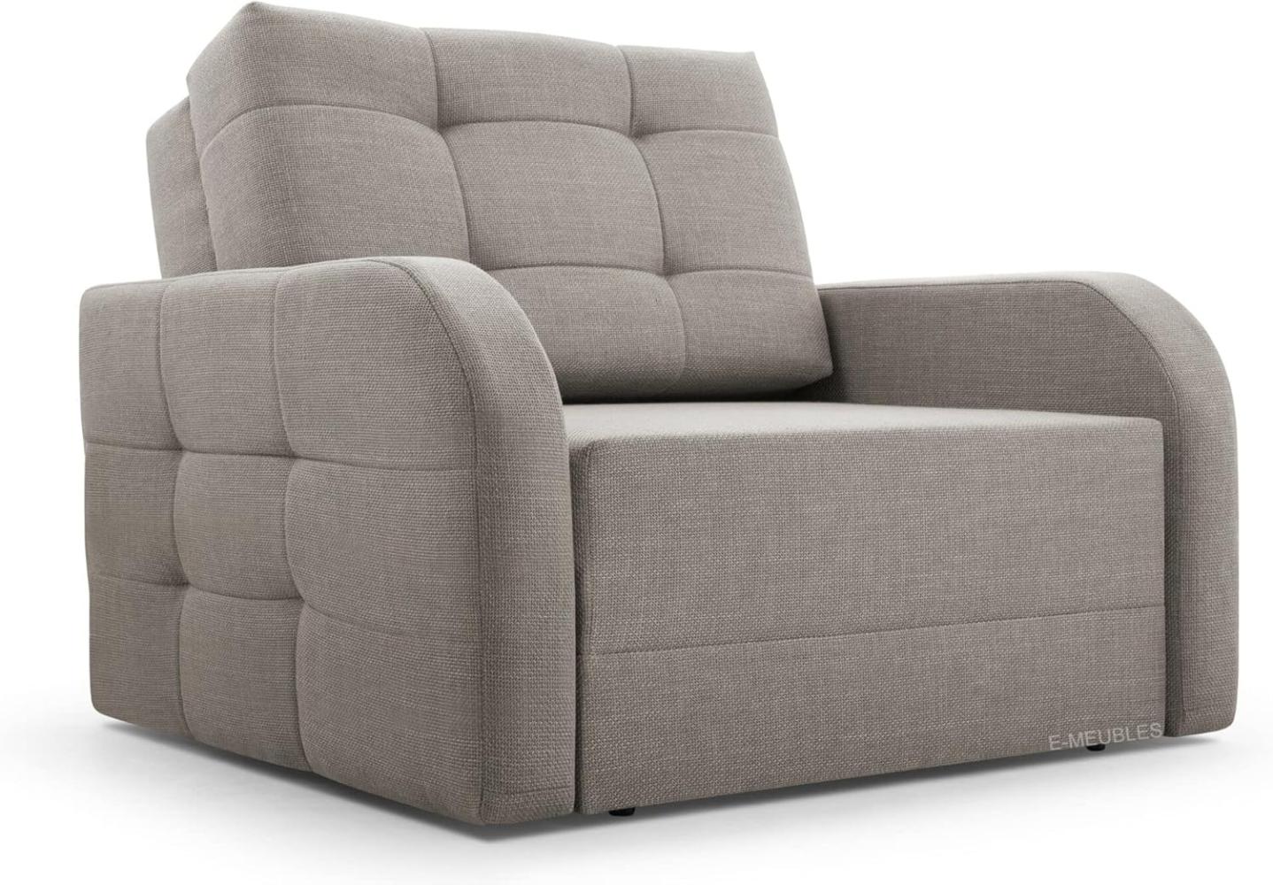 MOEBLO Kindersofa Porto 80, Schlafsessel Sofa Sessel Jugendsofa Schlafsofa 1-Sitzer Gästebett, mit Schlaffunktion, mit Bettkasten Bild 1