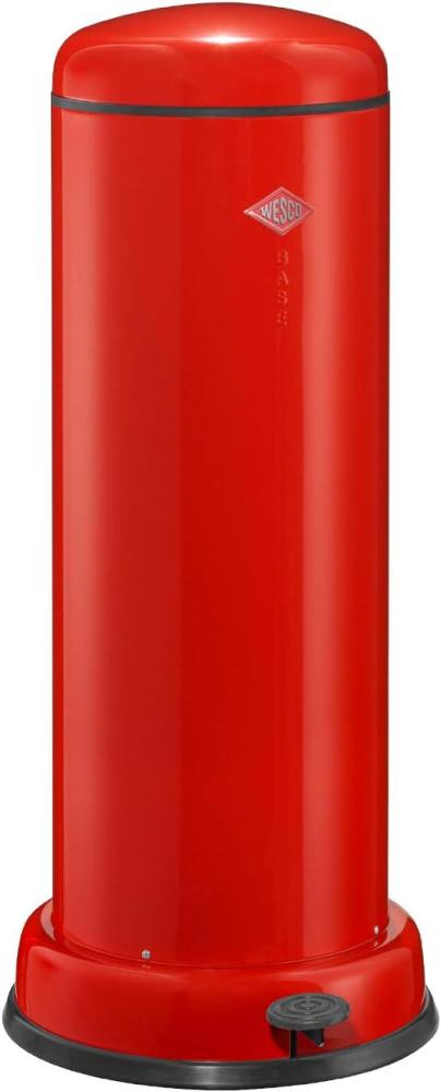 Wesco Mülleimer - Big Baseboy 30 l - Rot - mit Dämpfer Bild 1