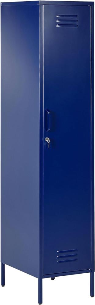 Garderobenschrank marineblau FROME Bild 1