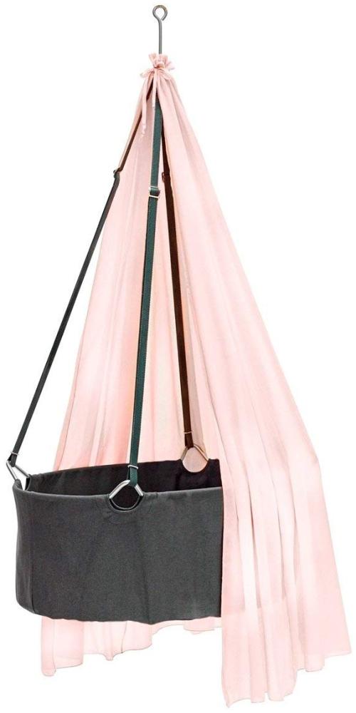 Leander Schleier Himmel Babywiege Wiegenschleier Soft pink Bild 1